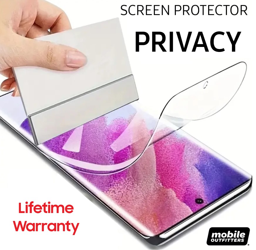 screen-protector-privacy-mobile-outfitters.jpg Screen Protector *PRIVACY*- Dual Anti-Glare (Lifetime Guarantee) - Image 1